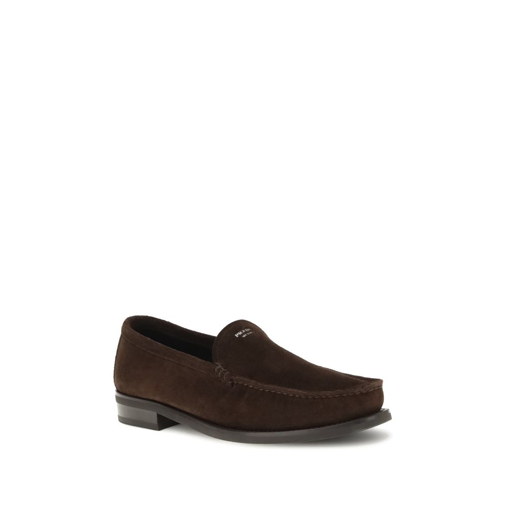 Prada Suede Loafers