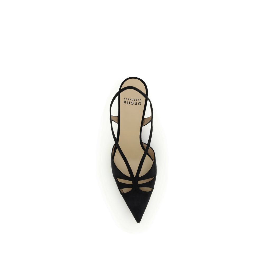 Francesco Russo Suede leather Décolleté