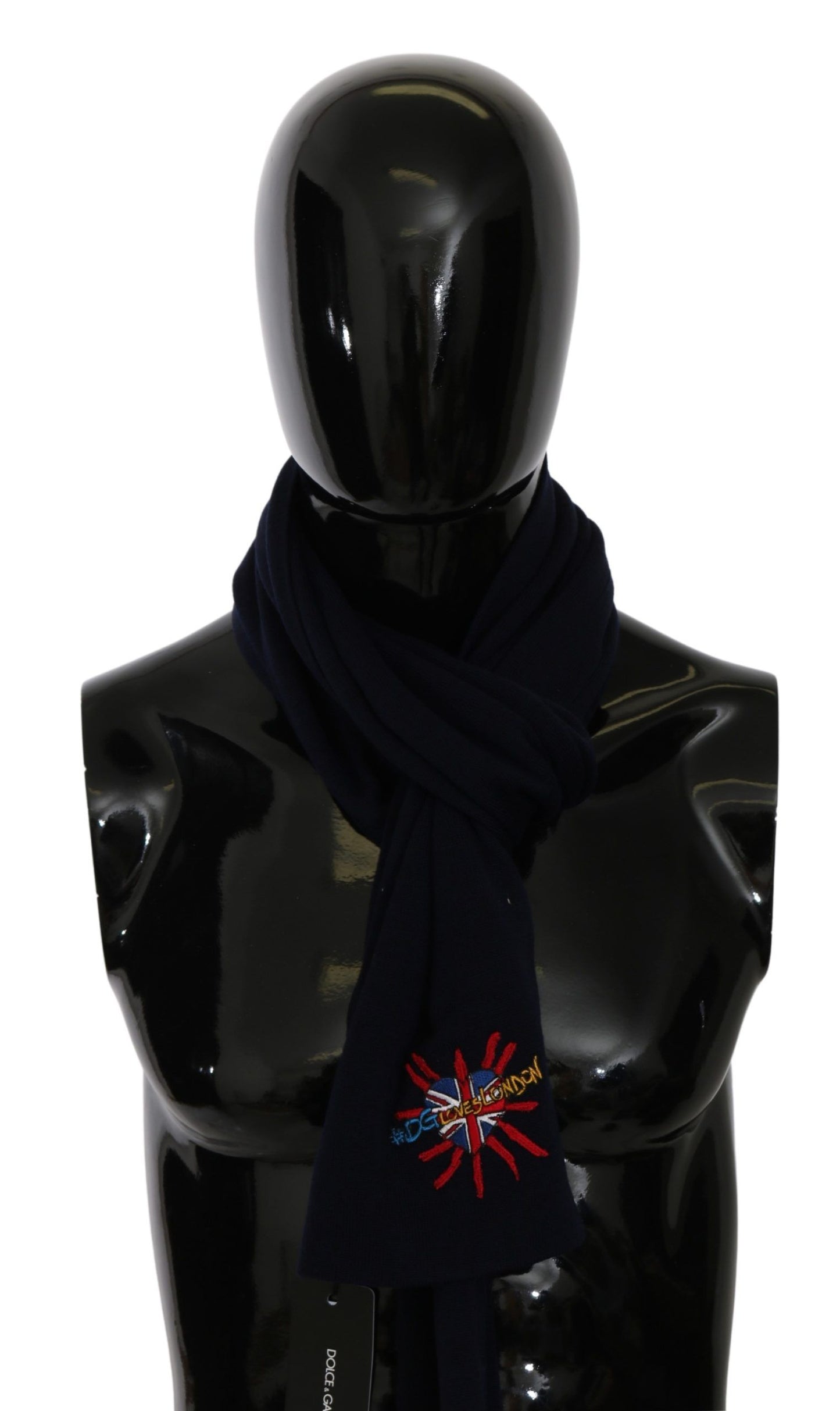 Dolce & Gabbana Elegant Virgin Wool Men's Scarf