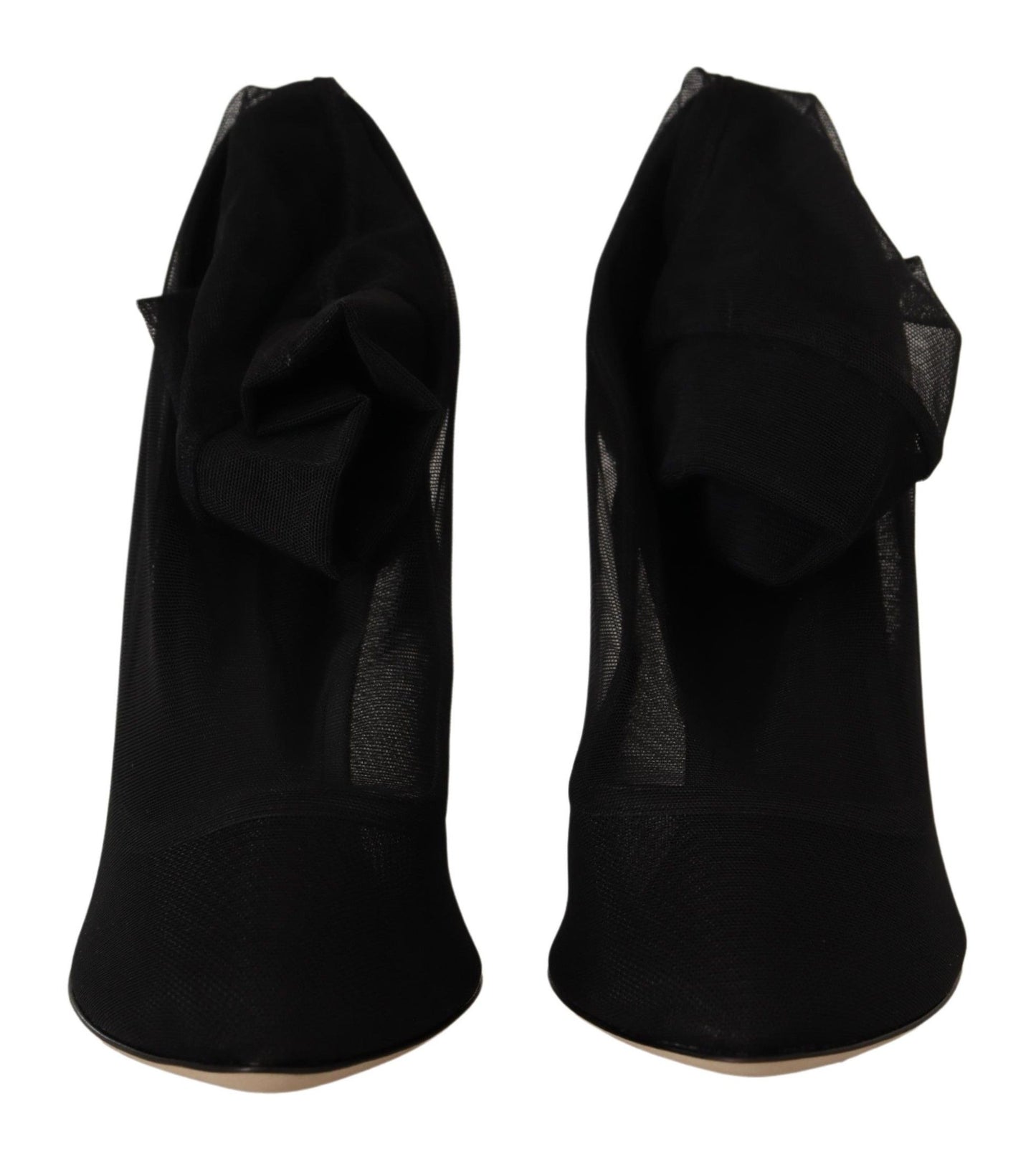 Dolce & Gabbana Elegant Stretch Sock Boot Pumps