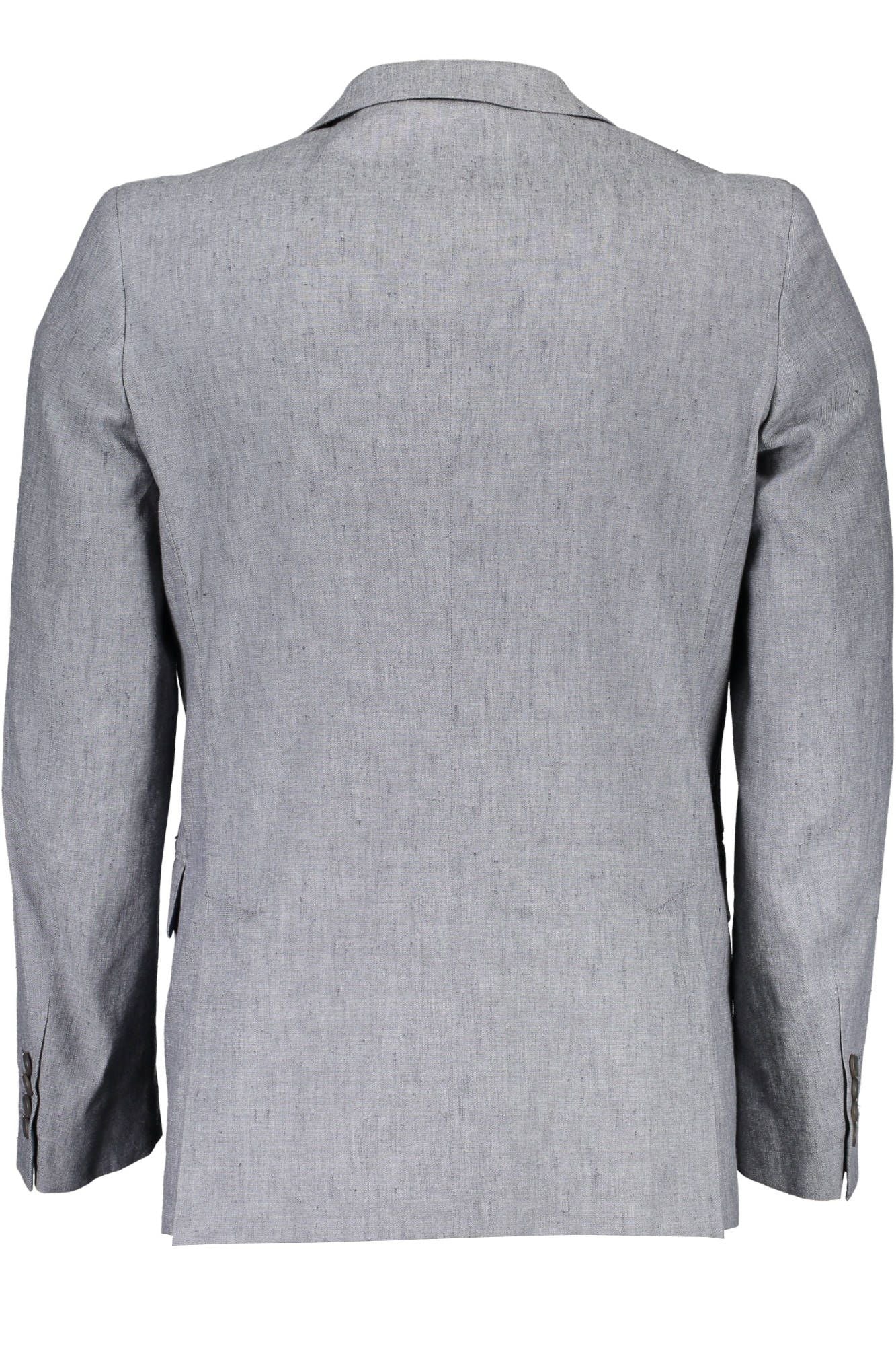 Gant Gray Linen Men Jacket