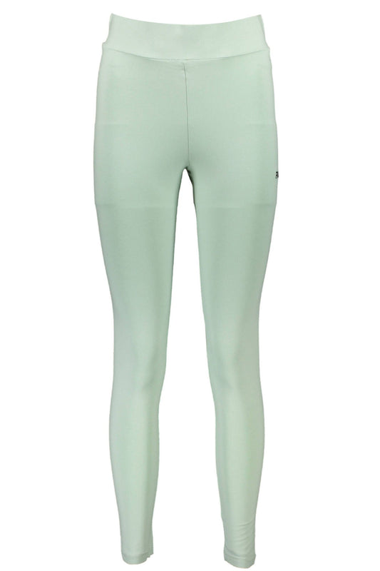 Fila Green Cotton Women Legging