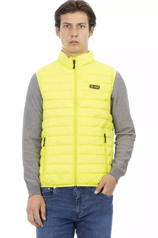 Ciesse Outdoor Yellow Polyester Men's Sleeveless Jacket