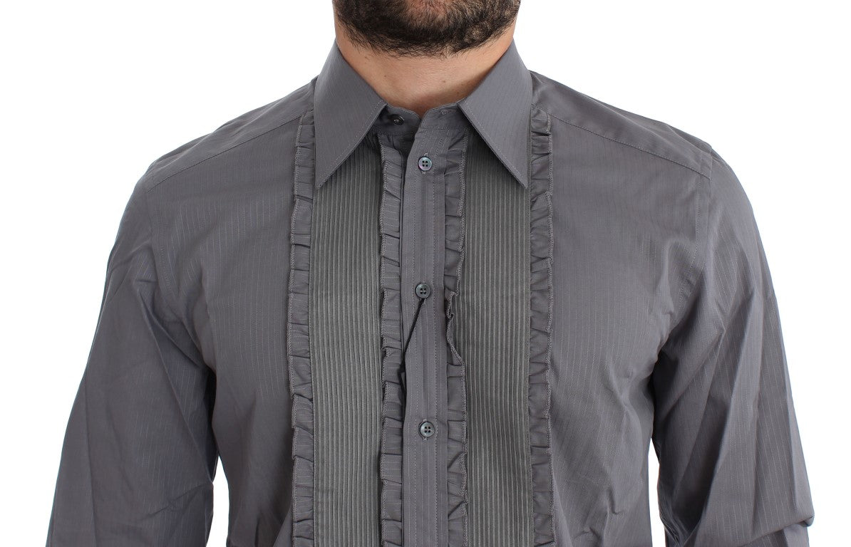 Dolce & Gabbana Elegant Slim Fit Cotton Dress Shirt