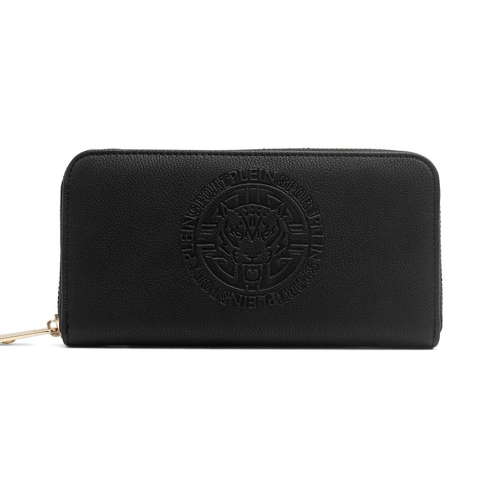 Plein Sport Black Polyester Women Wallet