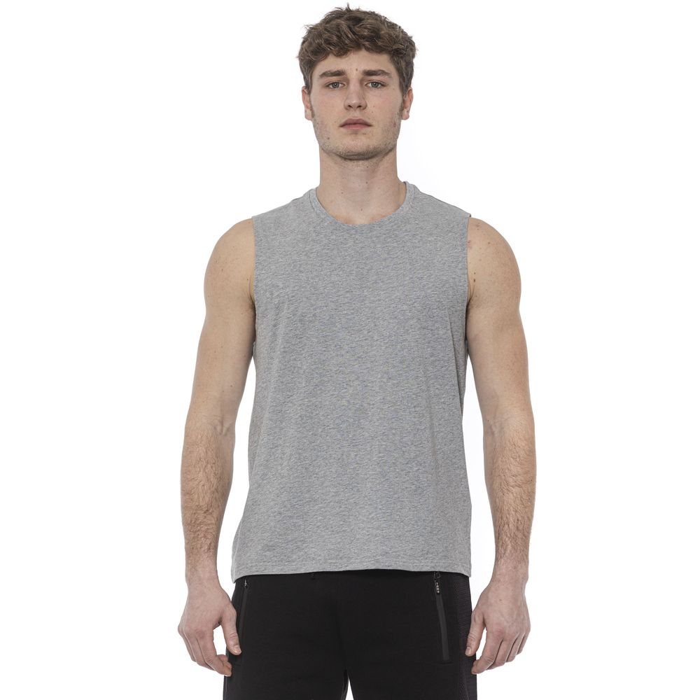 Tond Gray Cotton Men's Tank Top