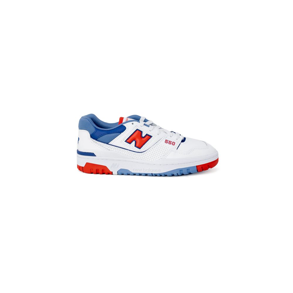 New Balance Blue Leather Leather Sneaker