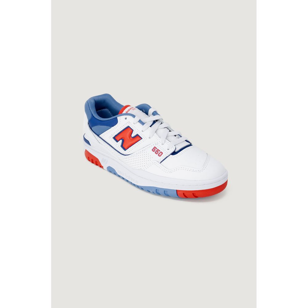 New Balance Blue Leather Leather Sneaker