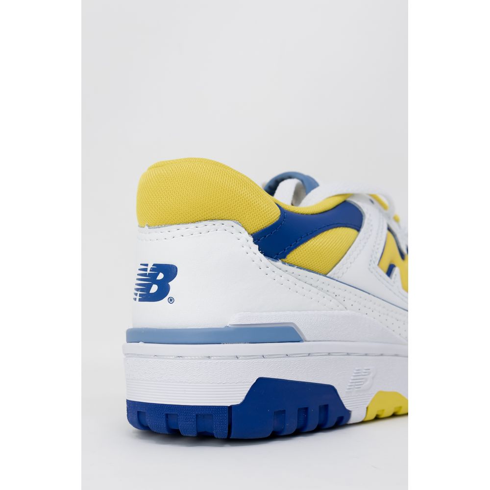 New Balance Yellow Leather Leather Sneaker