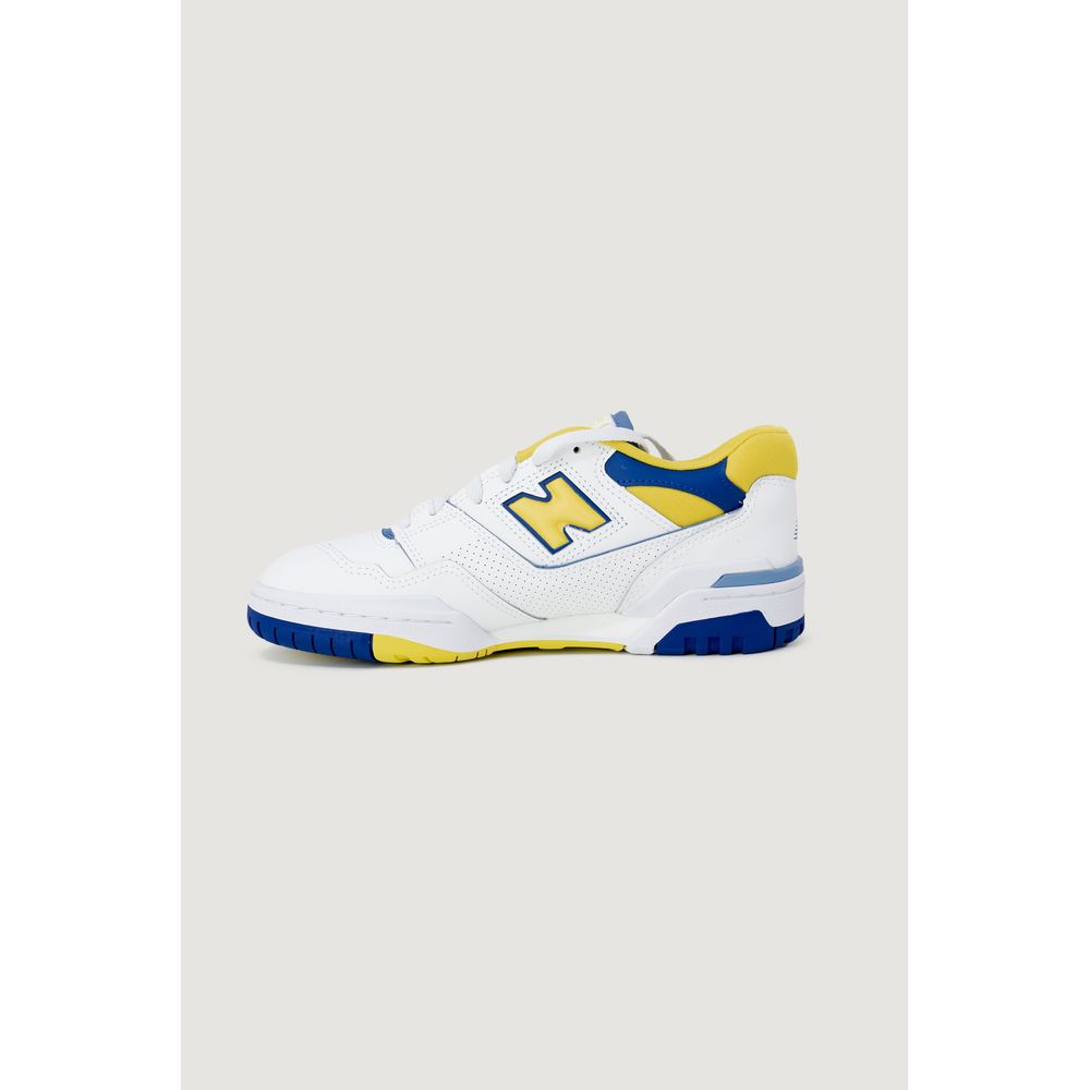 New Balance Yellow Leather Leather Sneaker