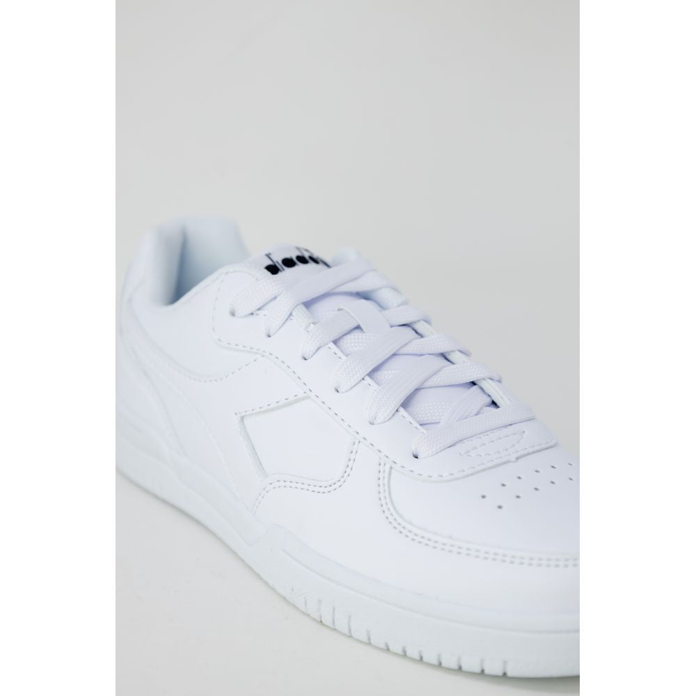 Diadora White Leather Leather Sneaker