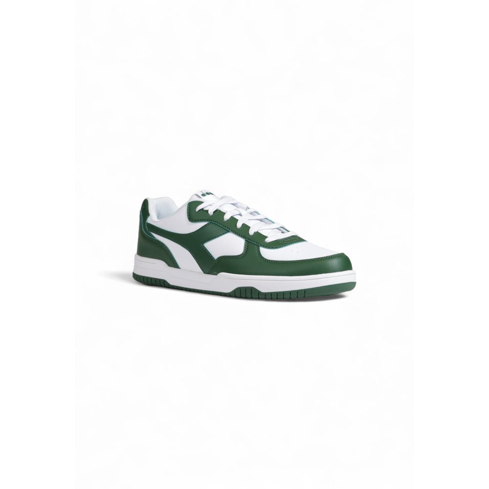 Diadora Green Leather Leather Sneaker