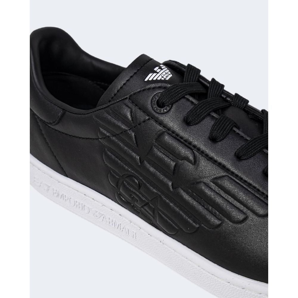 EA7 Emporio Armani Black And White Polyethylene Sneaker