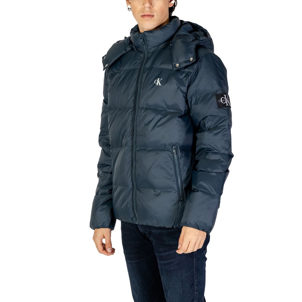 Calvin Klein Jeans Blue Polyamide Jacket