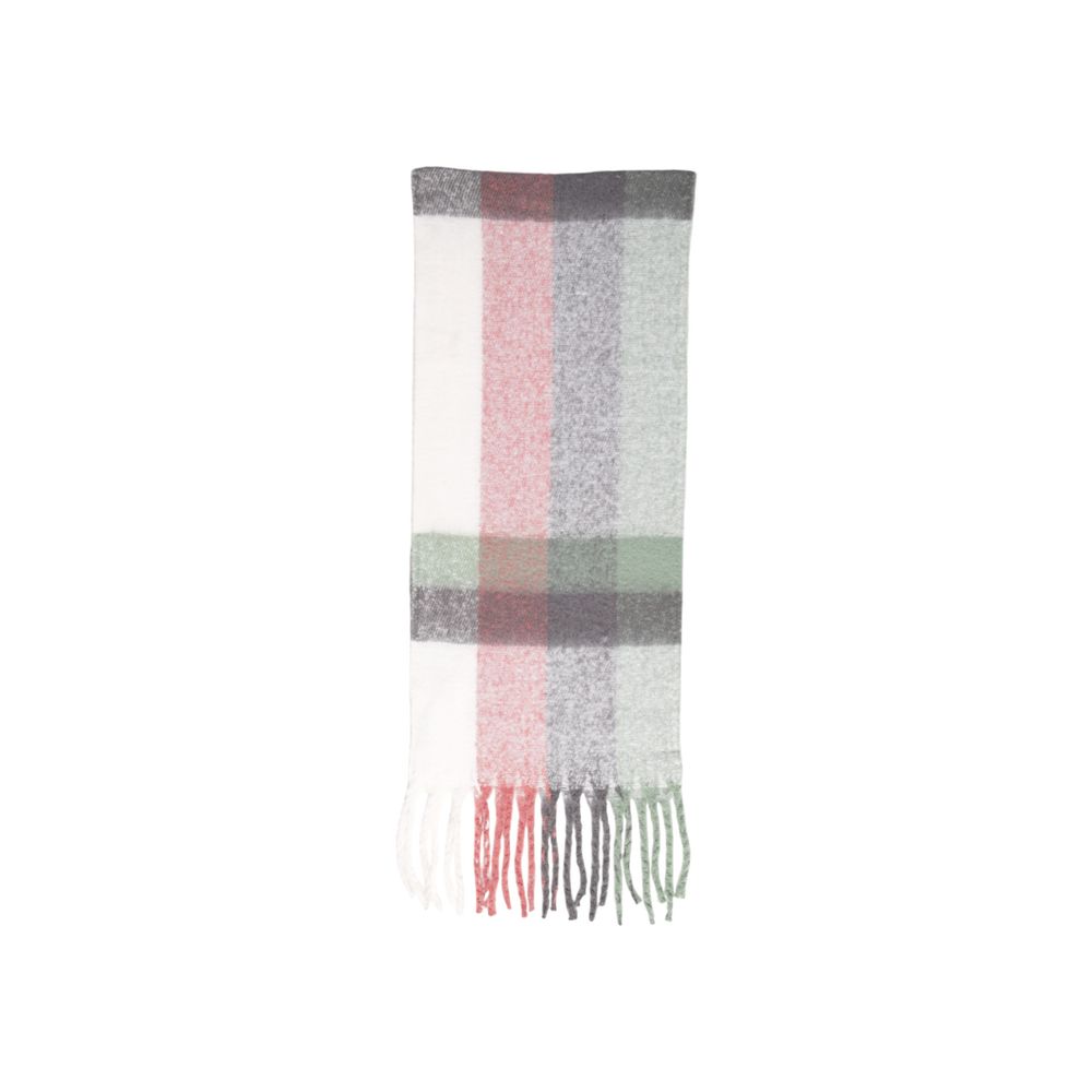 Only Gray Polyester Polyester Scarf