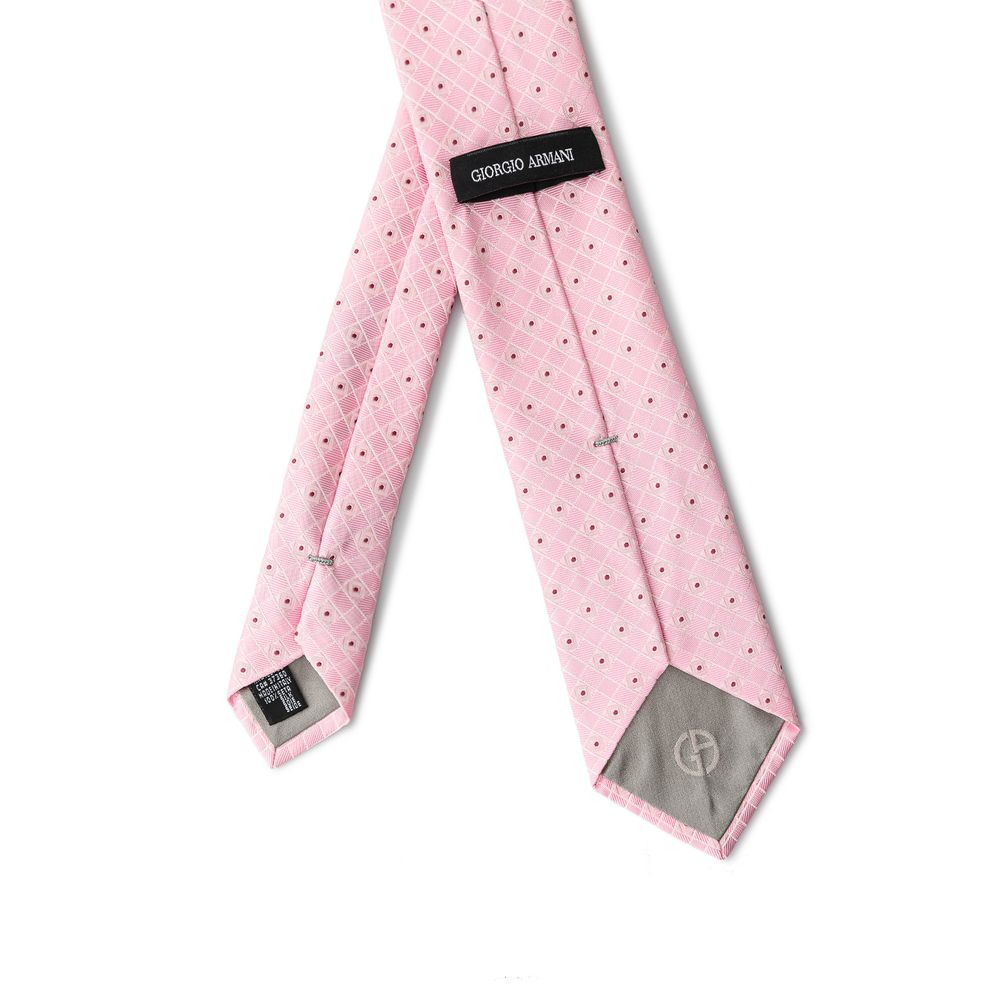 Giorgio Armani Pink Silk Ties & Bowty