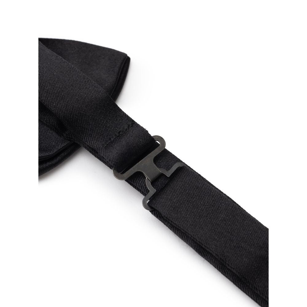 Dolce & Gabbana Black Silk Ties & Bowty