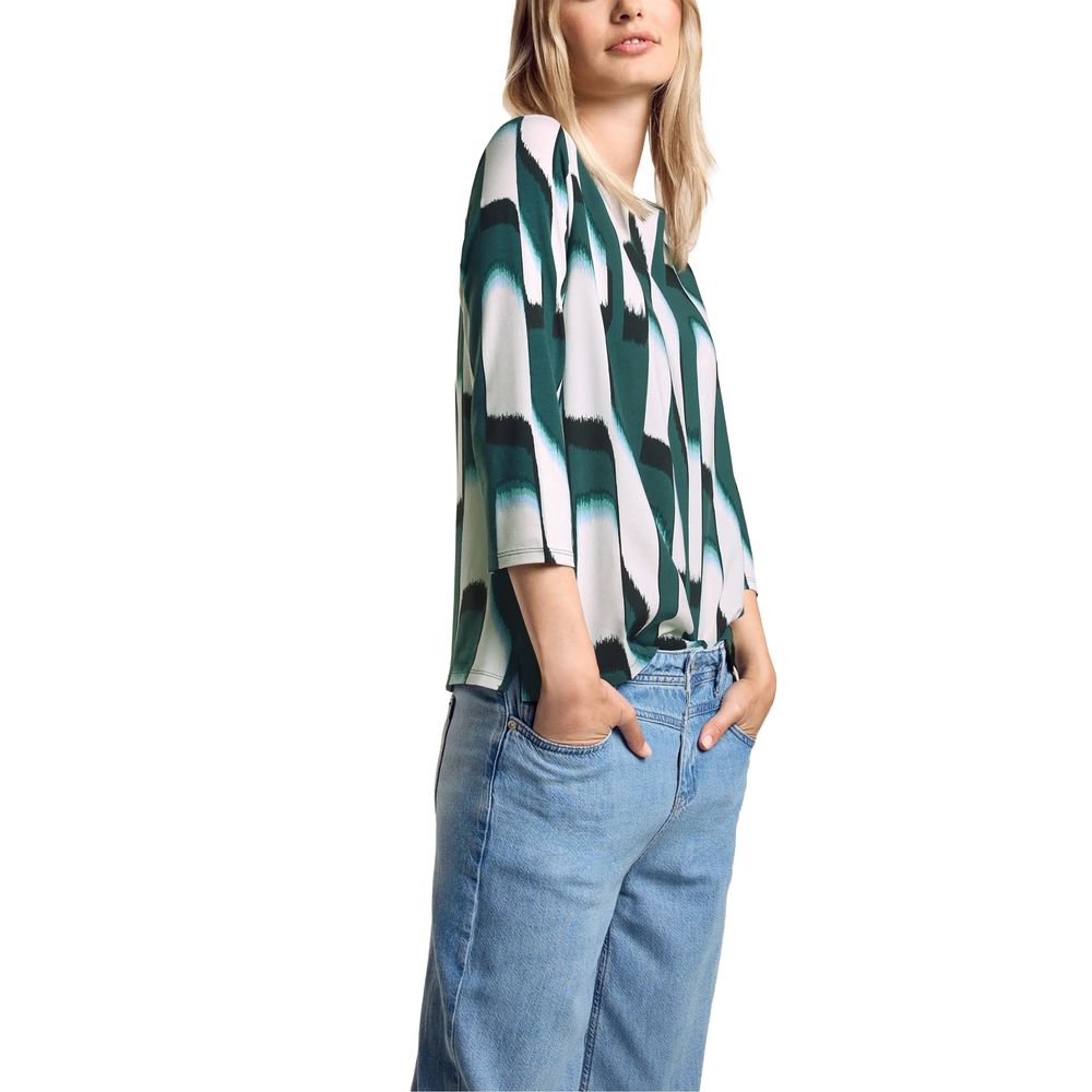 Street One Green Viscose Shirt