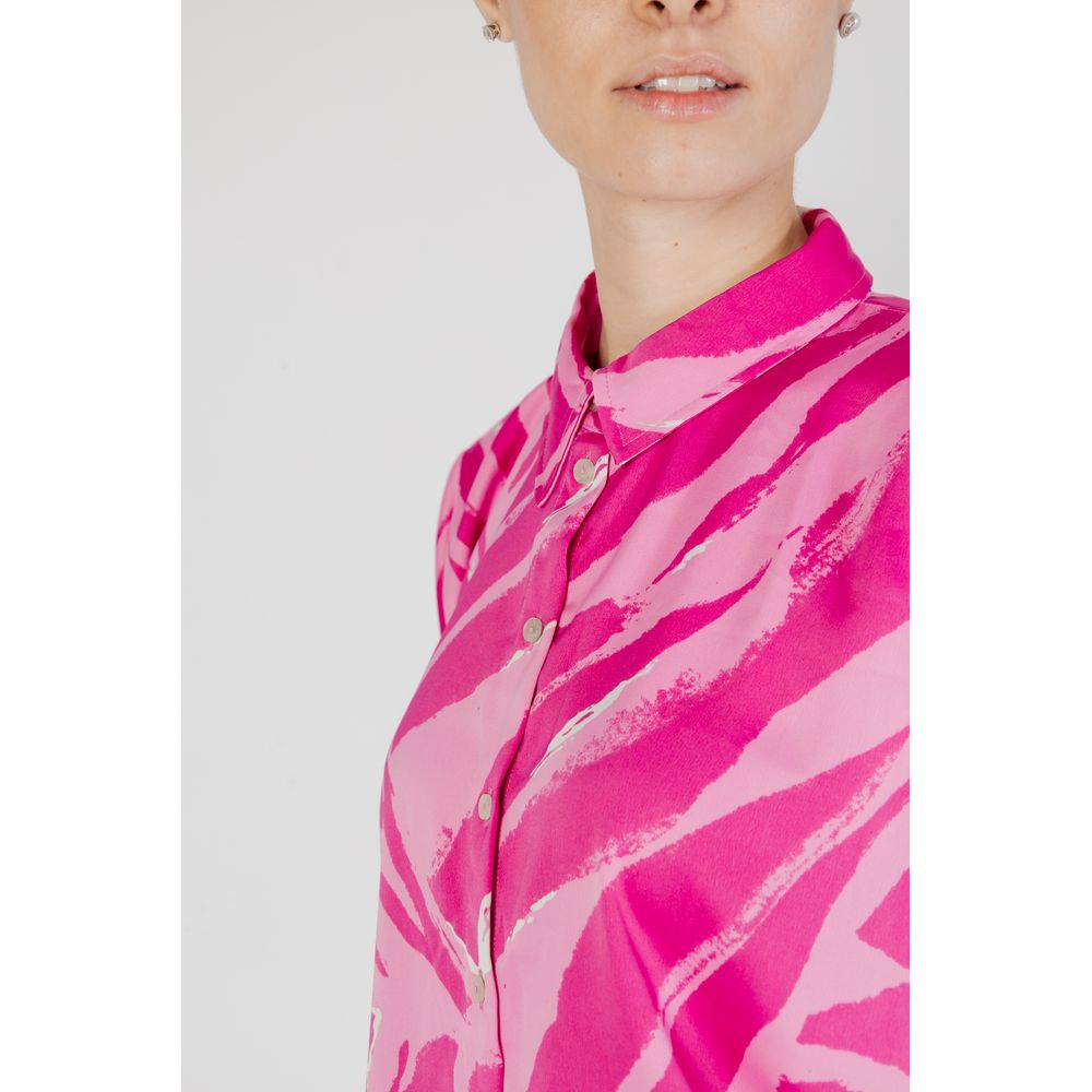 Only Pink Polyester Shirt