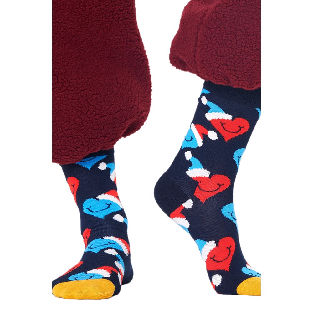 Happy Socks Black Cotton Sock