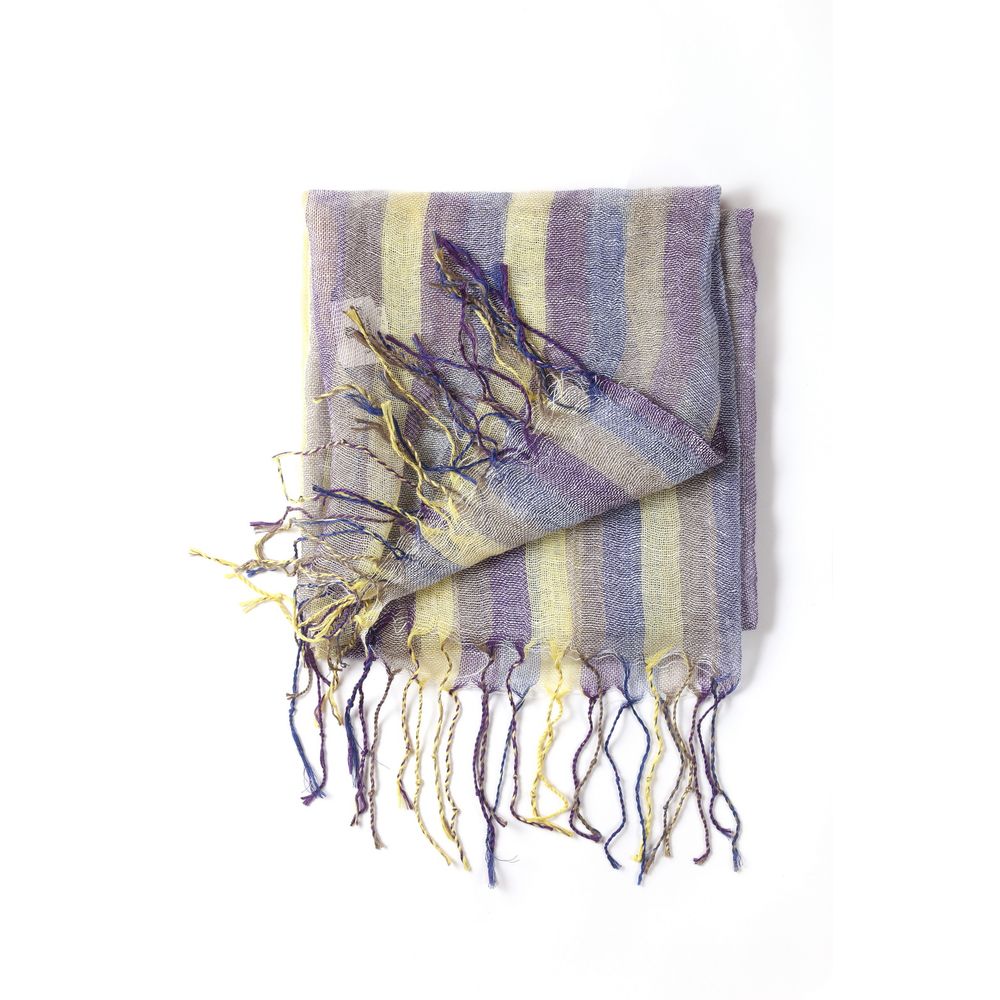 Lancaster Multicolor Linen And Scarf