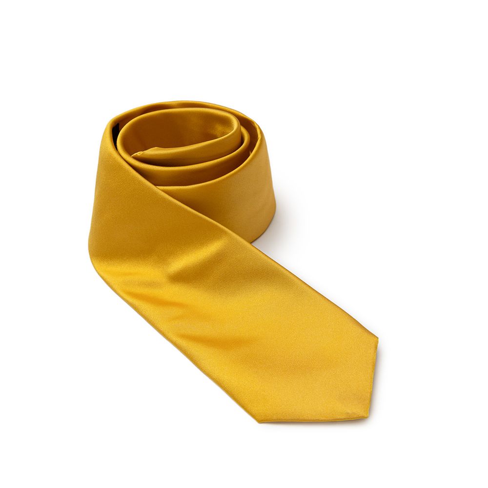 Dolce & Gabbana Gold Silk Ties & Bowty