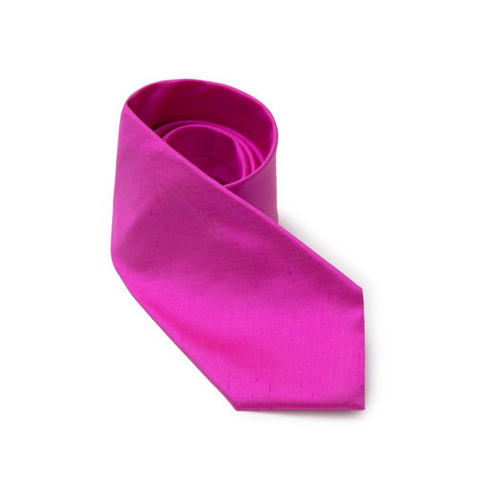 Dolce & Gabbana Fuchsia Silk Ties & Bowty