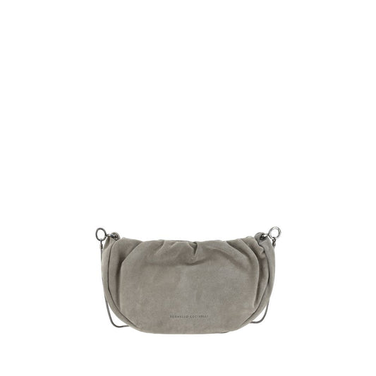 Brunello Cucinelli Suede Shoulder Bag