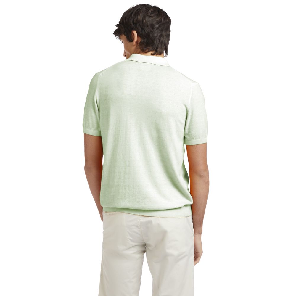 AT.P.CO Green Cotton Polo Shirt