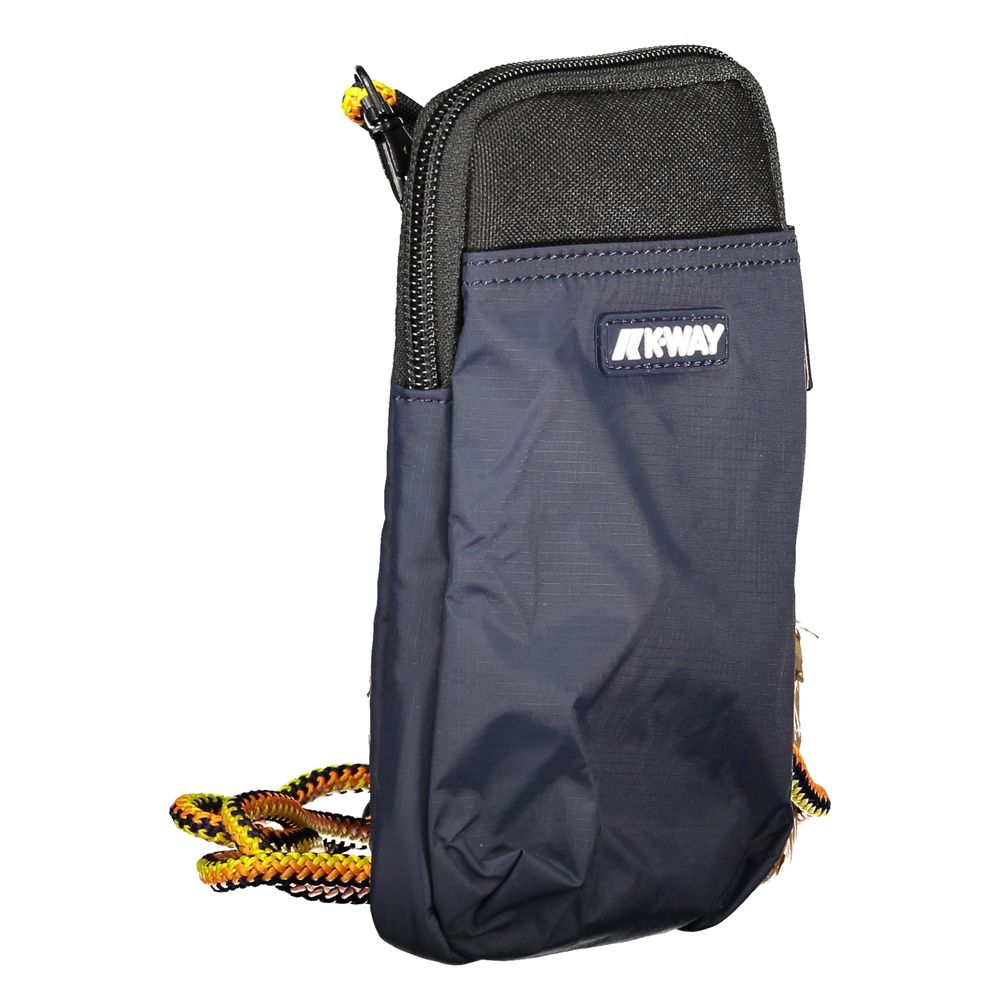 K-WAY Blue Polyester Shoulder Bag