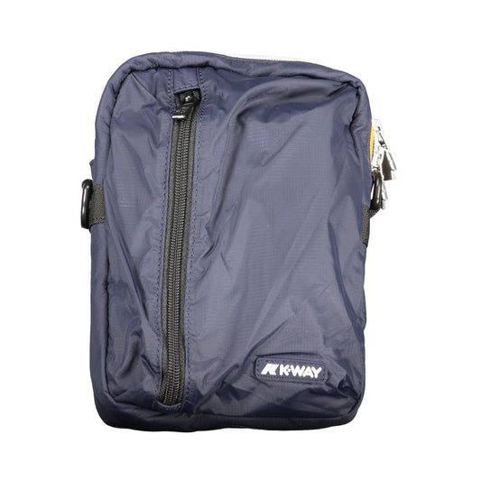 K-WAY Blue Polyamide Men Shoulder Bag