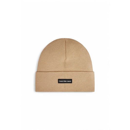 Calvin Klein Beige Recycled Polyester Hats & Cap