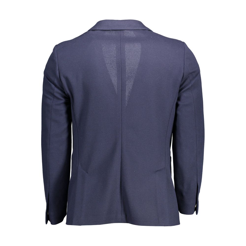 Gant Blue Polyester Men Jacket