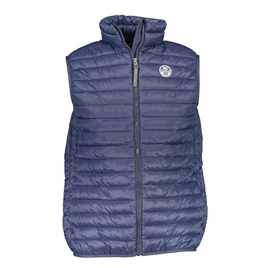 North Sails Blue Polyamide Men Jacket