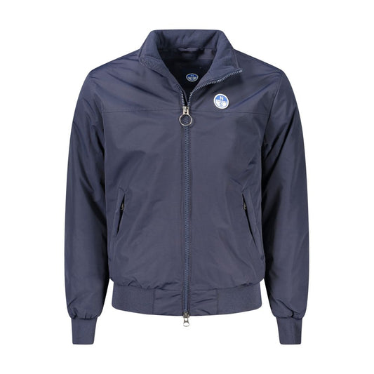 North Sails Blue Polyamide Men Jacket