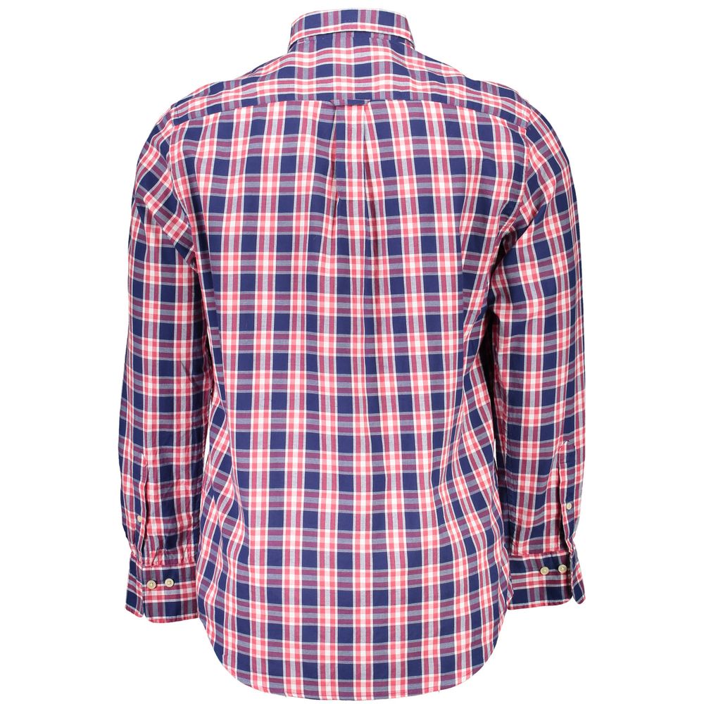 Gant Blue Cotton Men Shirt