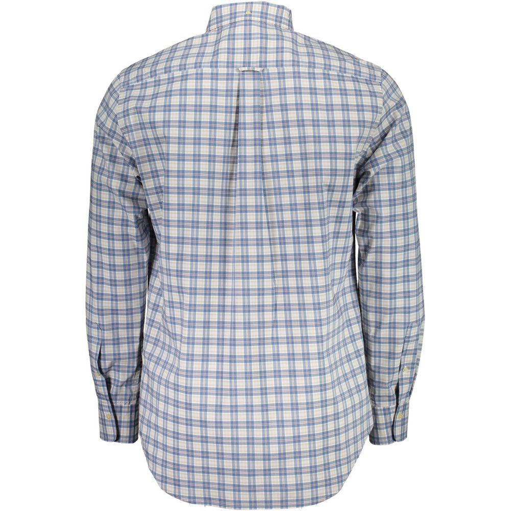 Gant Blue Cotton Men Shirt