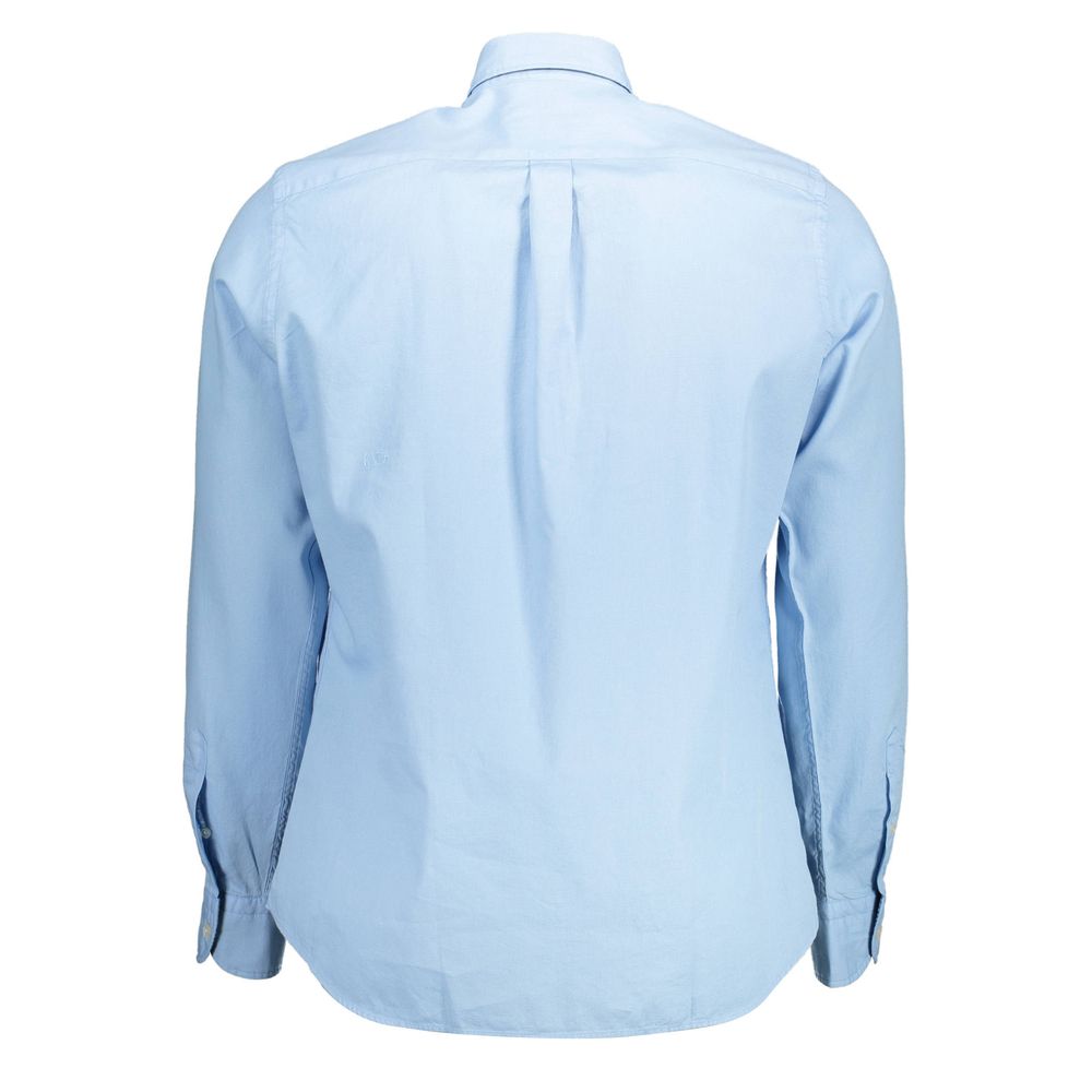 Harmont & Blaine Light Blue Cotton Men Shirt