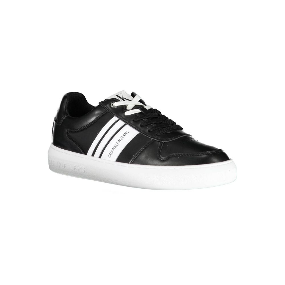 Calvin Klein Black Polyester Men Sneaker