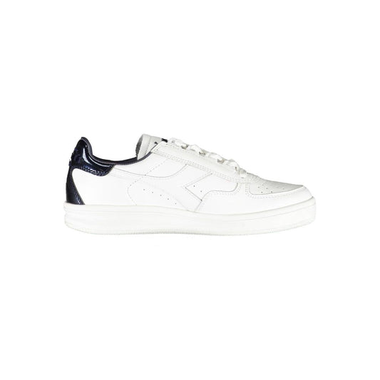 Diadora White Leather Women Sneaker