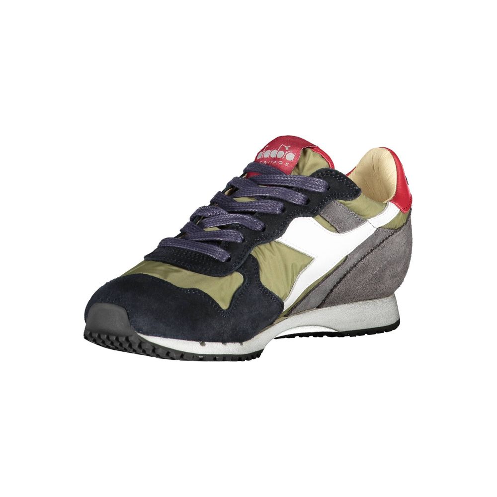 Diadora Green Leather Women Sneaker