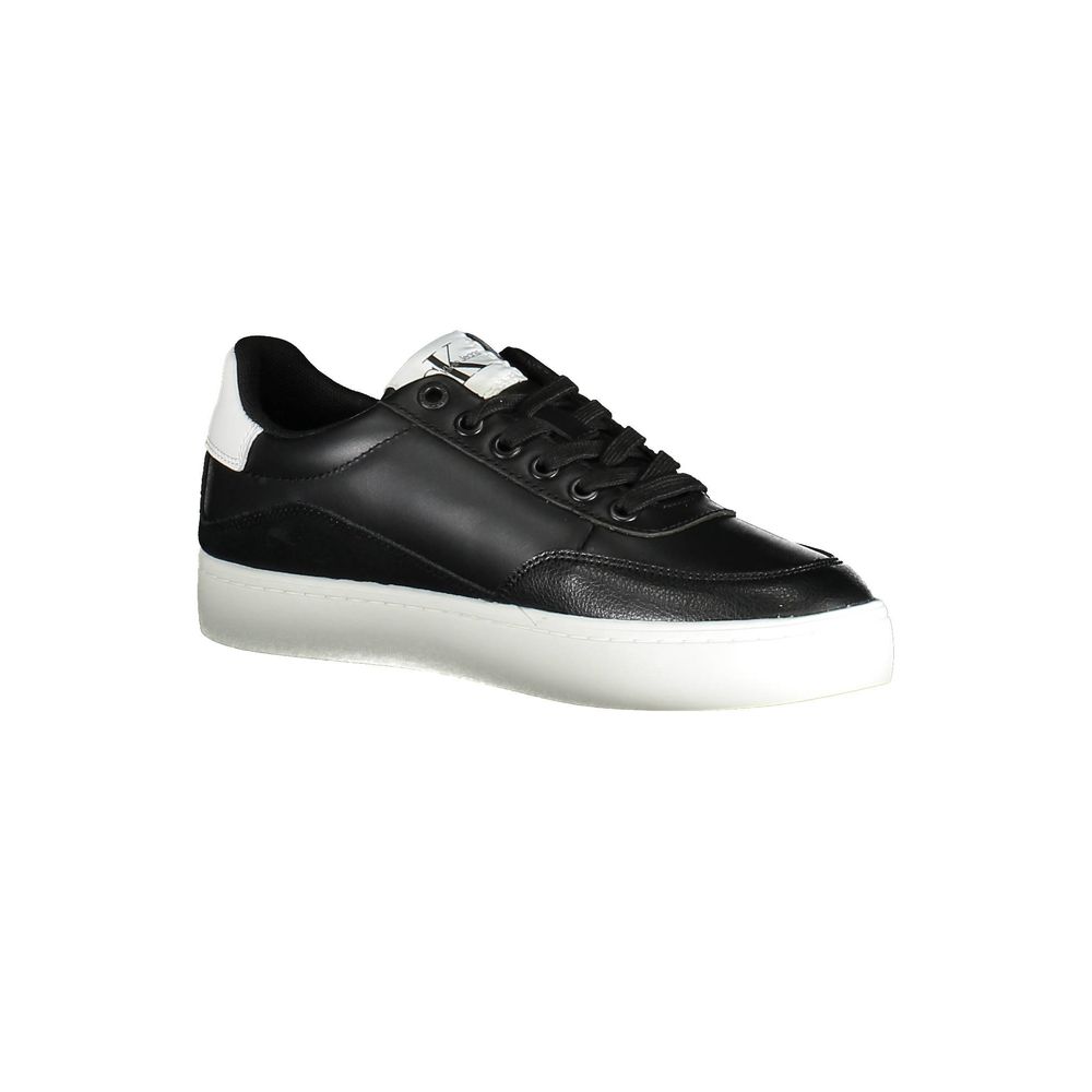 Calvin Klein Black Leather Women Sneaker