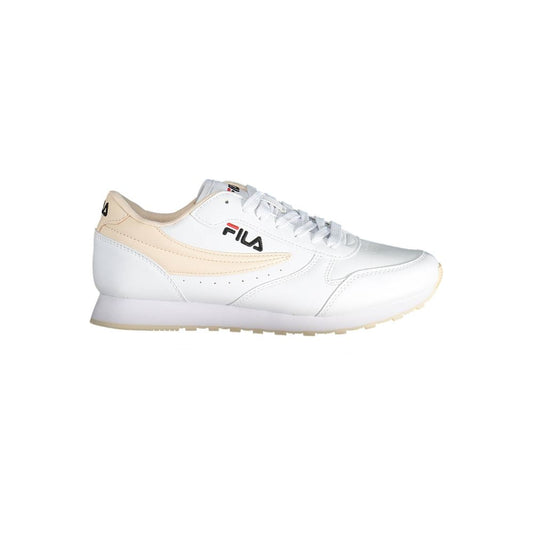 Fila White Polyethylene Women Sneaker