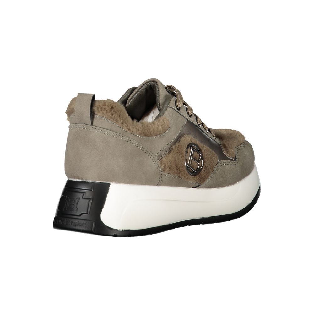 Laura Biagiotti Gray Polyethylene Women Sneaker