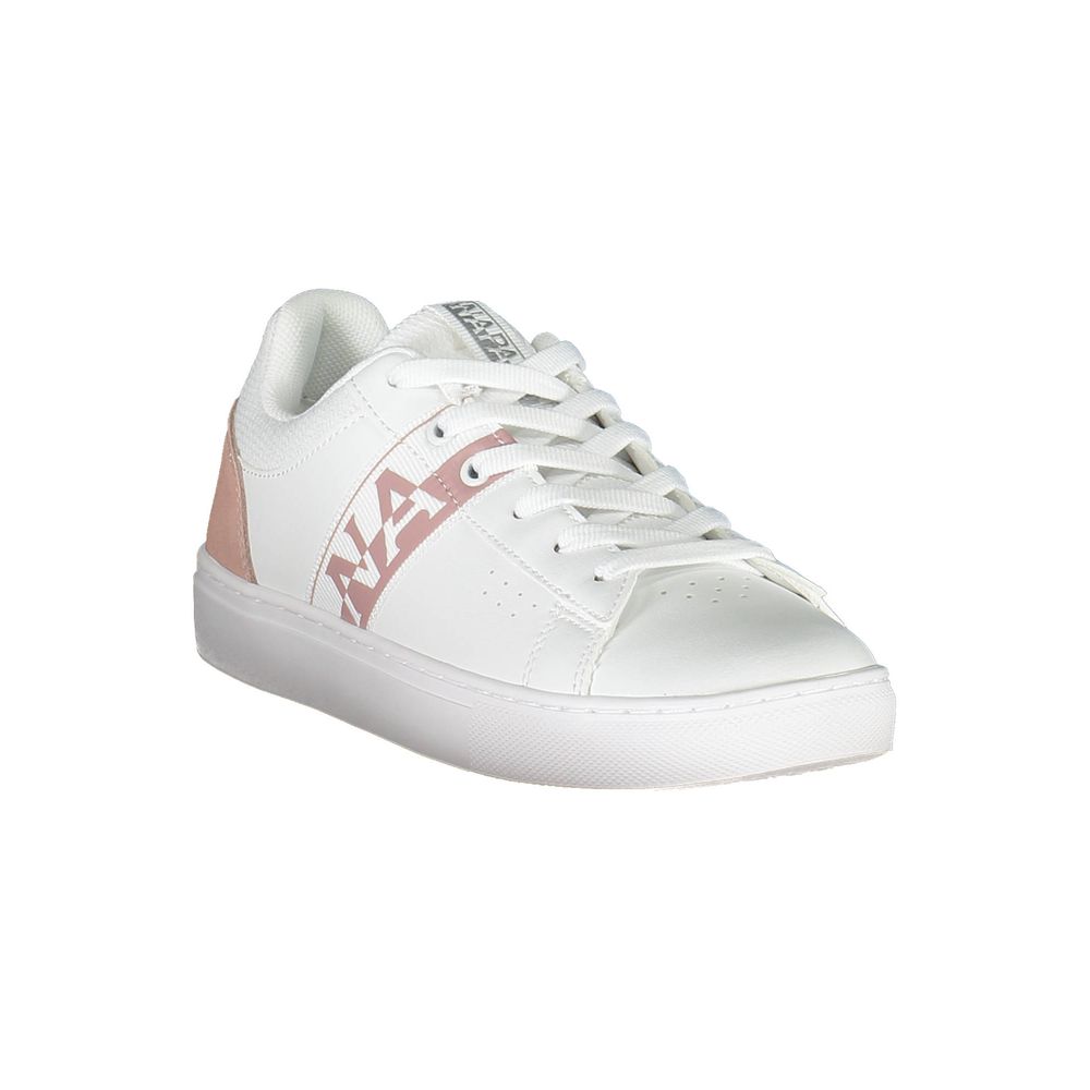 Napapijri White Leather Women Sneaker