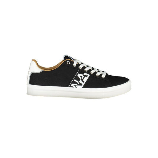 Napapijri Black Polyester Men Sneaker