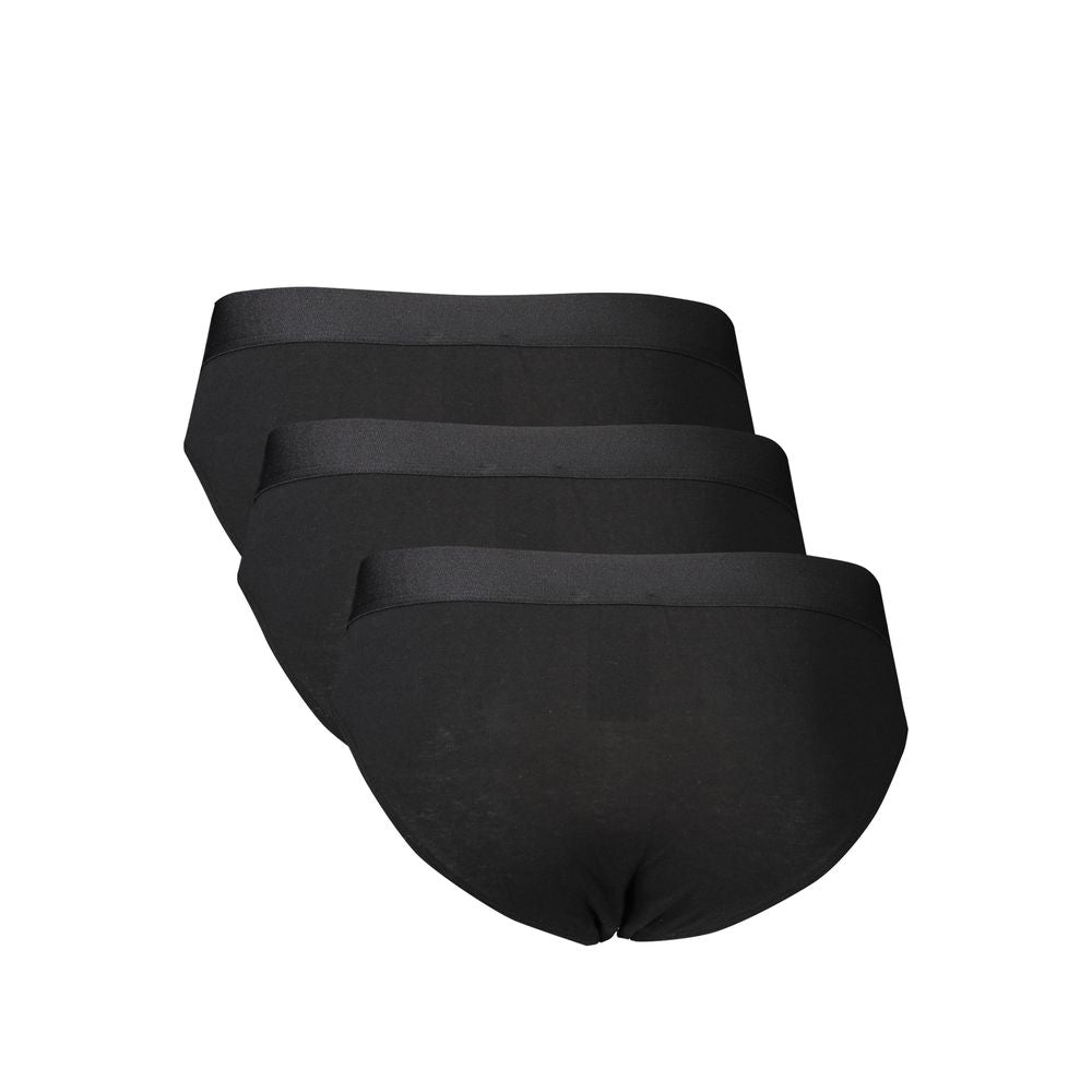 Bikkembergs Black Polyester Men Underwear