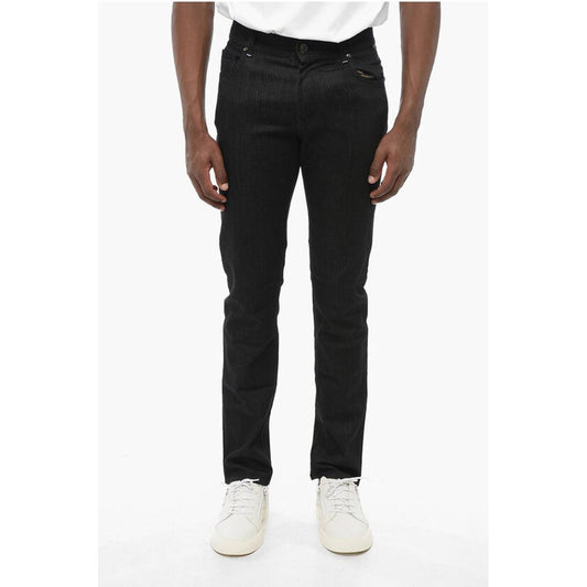 Corneliani Dark Wash Stretch Denim Jeans