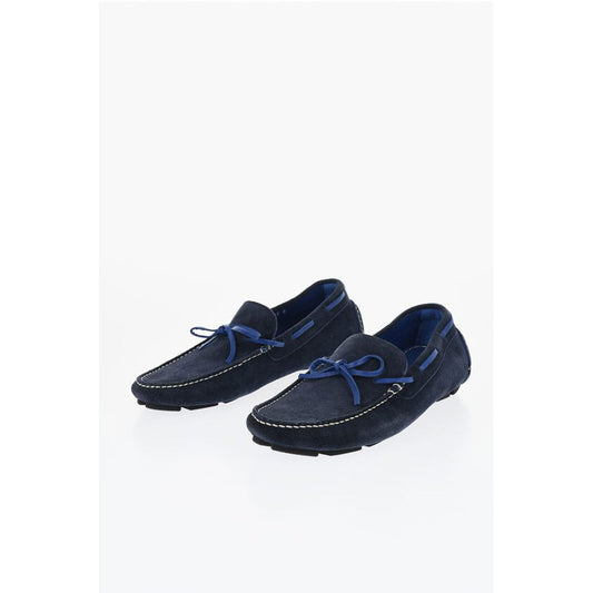 Corneliani ID Suede Boat Deck Shoes
