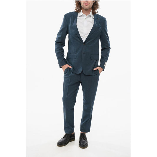 Corneliani CC COLLECTION Flocked RETAILORED Suit